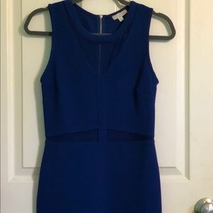Navy blue short dress